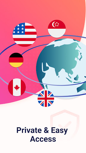 Android application Turbo Fast VPN - Speed 200 MB screenshort