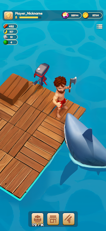 Game screenshot Raft Quest: Выживание на Плоту hack