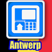 Antwerp Traveler Map Tourist Amenity & ATM Finder