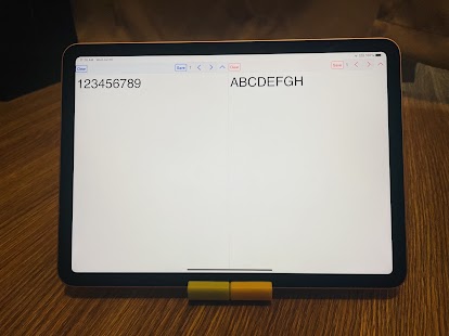 EditMatch Duo - Dual WordPad Captura de tela