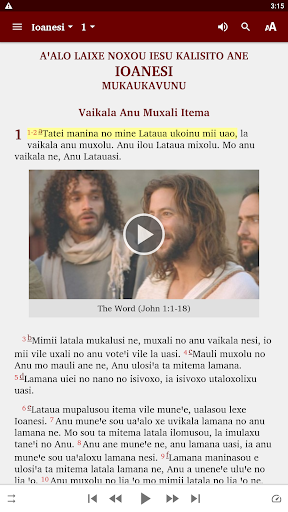 Android application Pele-Ata - Bible screenshort