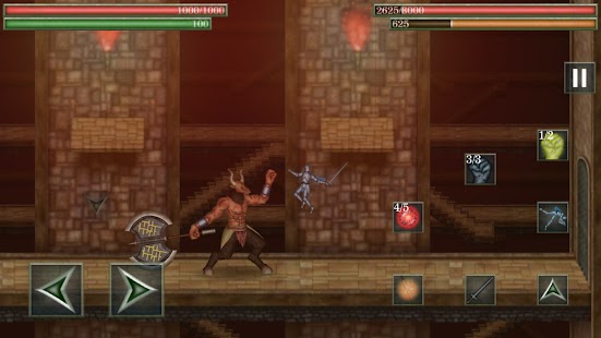 Boss Rush: Schermata mobile della mitologia