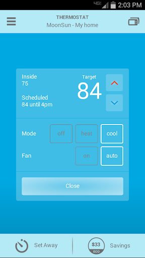 Simple Thermostat Screen 3