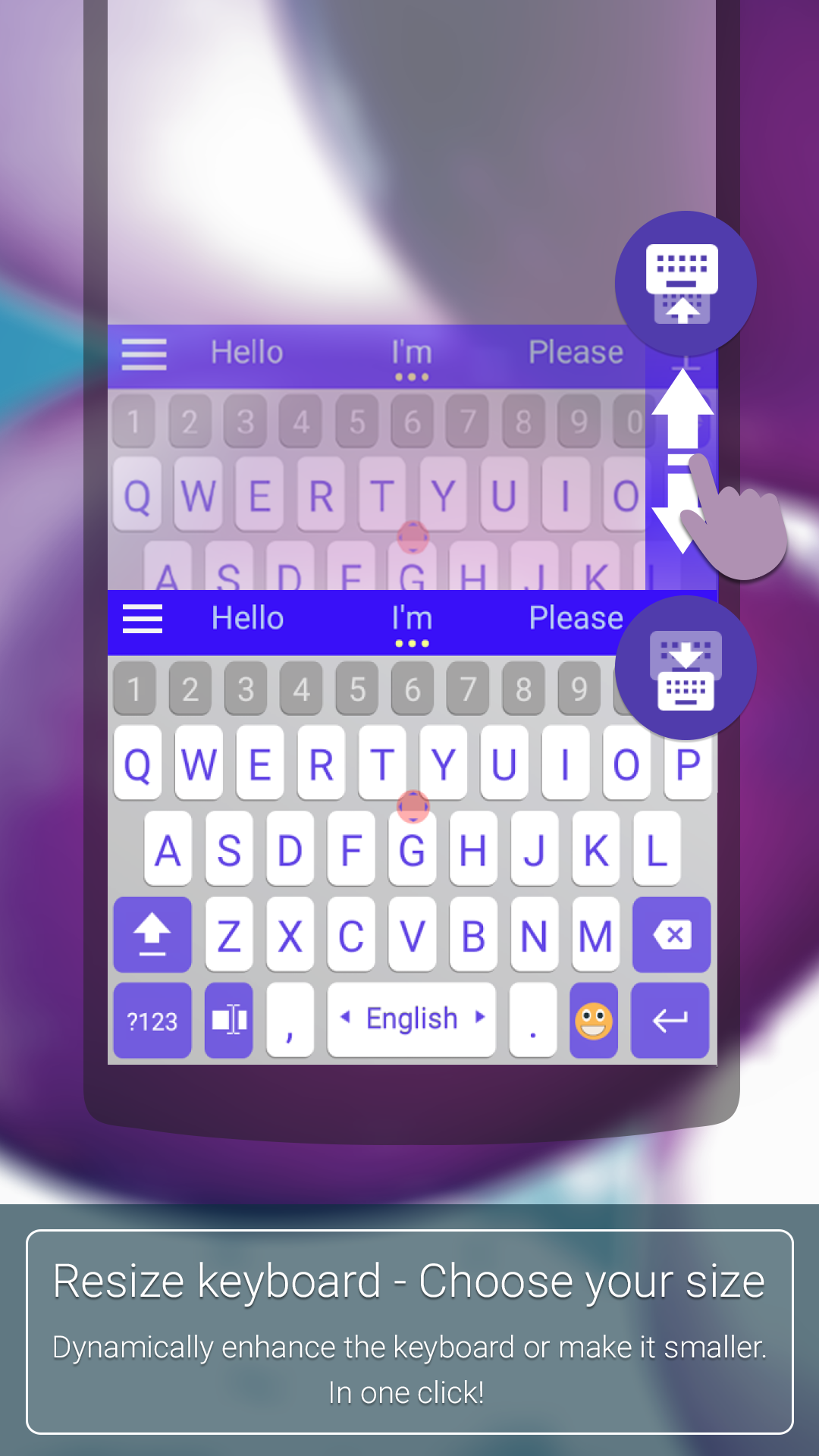 Android application ai.type keyboard Plus + Emoji screenshort