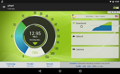 Speed test 4G 5G WiFi & maps