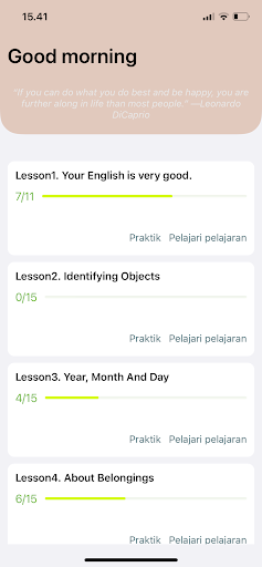 Pratinjau aplikasi