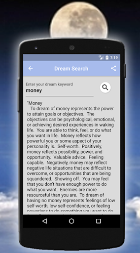 Dreams meaning Screen 2