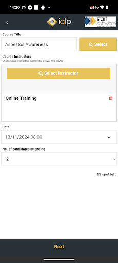 IATP Award Certification