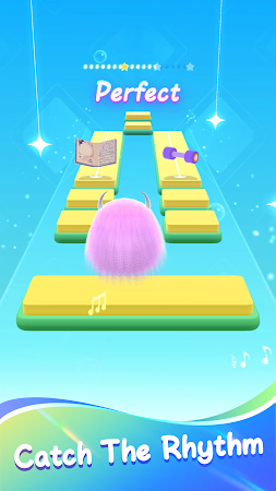 Game screenshot Fluffy Ball: Music Hop Game mod apk