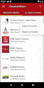 Radios de música clásica