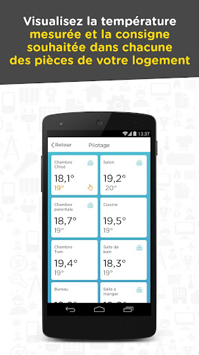 Android application OnOff Direct Energie screenshort