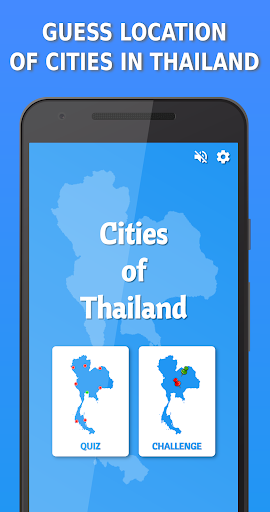 Android application Cities of Thailand screenshort