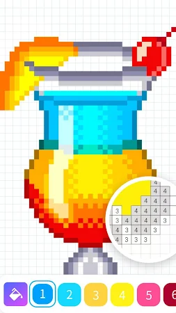 Game screenshot Pixelz - Color by Number Pixel hack
