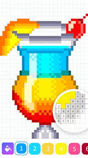 Pixelz - Color by Number Pixel Art Coloring Book 3.7.3978 APK screenshots 2