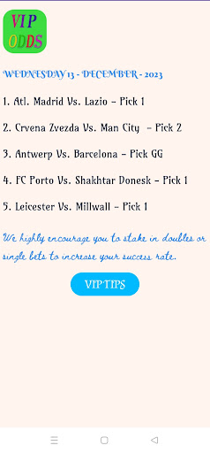 Betting Tipster - Sure Odds Screenshot 3 - AppWisp.com