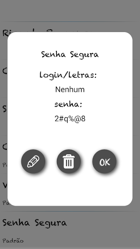 Secret - Controle de Senhas Screen 3