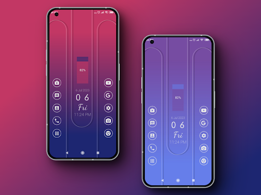 A21 Theme for KLWP Screen 2