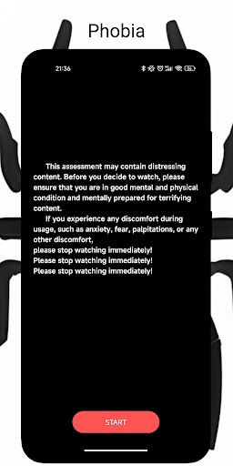 Android application Phobia screenshort