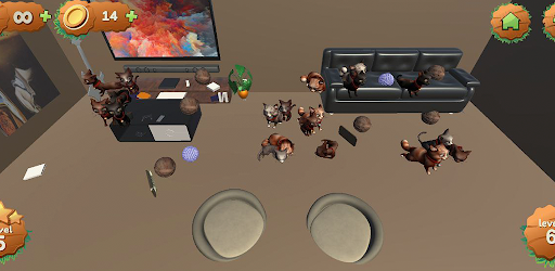 Cute Cats Match 3D Screen 3