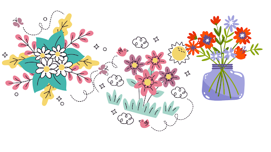 Flowers Stickers - WASticker