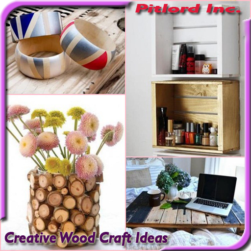 Creative Wood Craft Designs  Icon