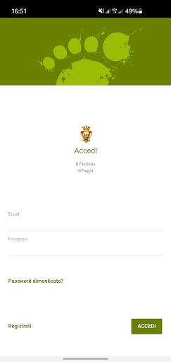Android application Appedibus Foggia screenshort