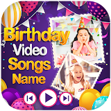 Birthday Video Maker - Birthday Song With Name icon