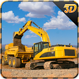 Sand Excavator Truck Sim 3D icon