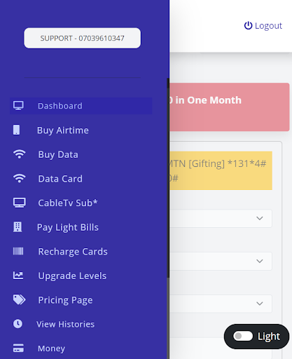 Stepup Connect App Screen 3