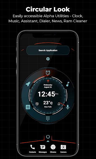 Alpha Hybrid Launcher 4D theme - Personalization - apps