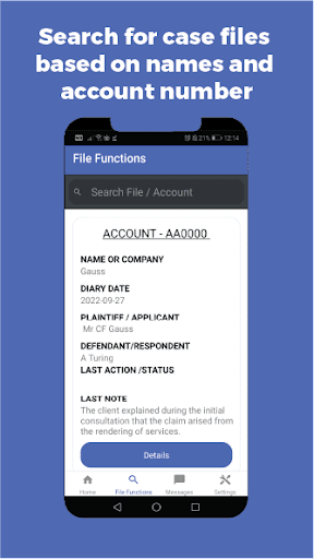 Lexpro Litigation Screen 2