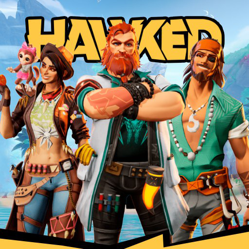 Hawked Battle Royale Wallpaper logo