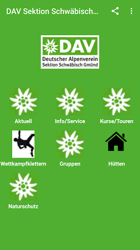 Android application DAV Sektion Schwäbisch Gmünd screenshort