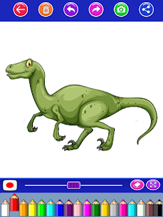 Coloring Dinosaur Jurassic 0.5 APK screenshots 2