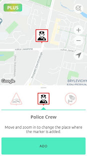 KoDin Maps online police map, radar detector, chat