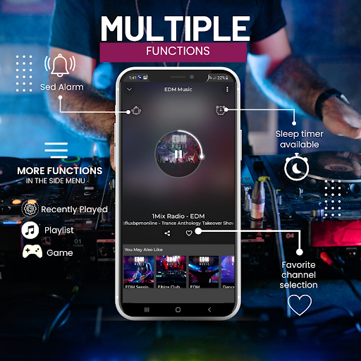 Screenshot of EDM Electronic Dance Music