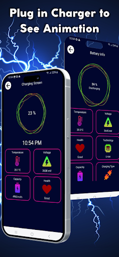 Battery FastCharging Animation Screen 2