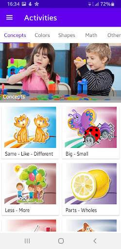 Android application My Preschool Education Set screenshort