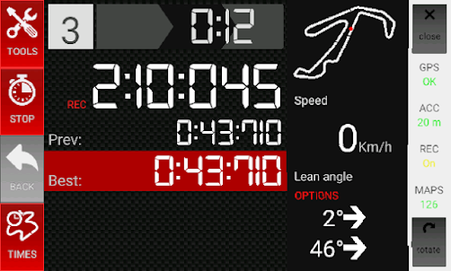 RaceTime - GPS lap timer FULL