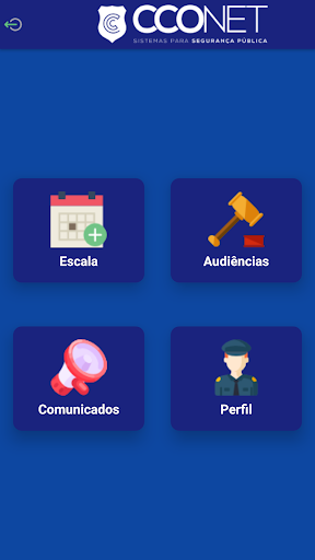 Android application CCONET GUARDA screenshort