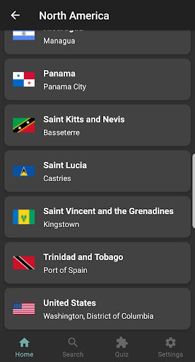The flags of the world Screen 2