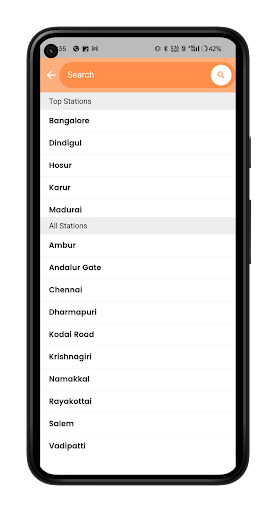 Android application SRLG Transport screenshort