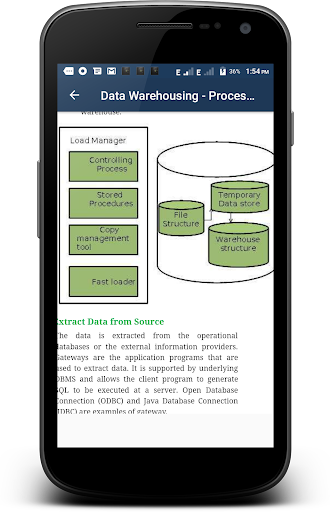 Data Warehousing Screen 3