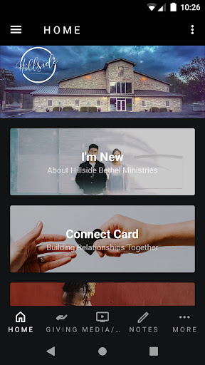 Android application Hillside Bethel Ministries screenshort