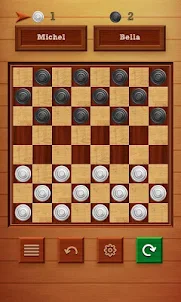 Checkers Classic Free: 2 Playe