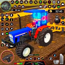 Tractor Transport Farming Game