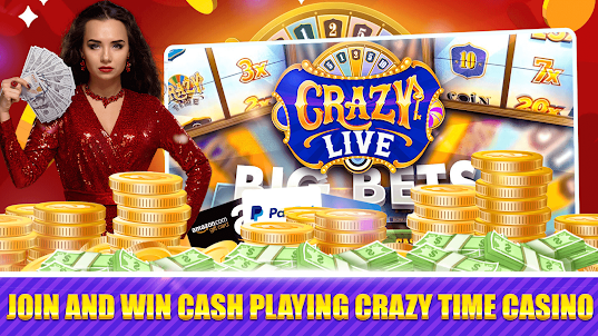 crazy time casino real money