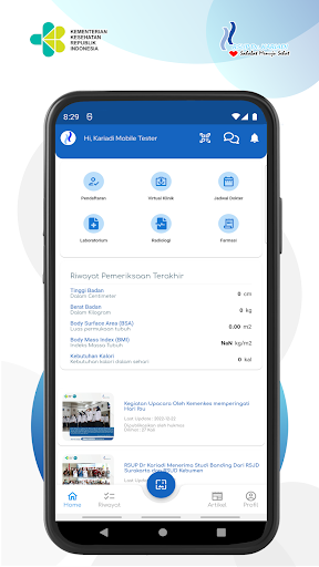 Kariadi Mobile Screen 3
