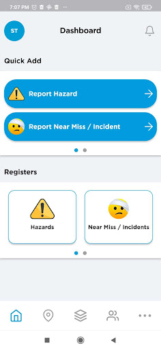 Android application Tiaki: Safety and Wellness App screenshort