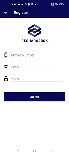 Rechargebox Screen 3